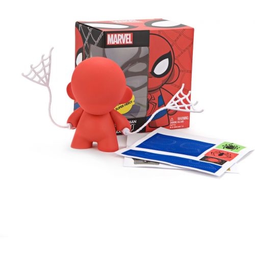 키드로봇 Kidrobot Marvel Munny: Spiderman Action Figure