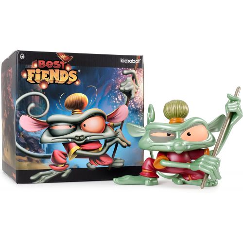 키드로봇 Kidrobot Best Fiends Tarsier Monkey with Blind Chase Color Way Toy Figure