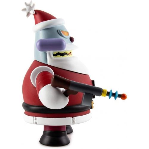 키드로봇 Kidrobot Futurama Naughty Robot Santa 6-Inch Medium Vinyl Figure