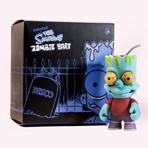 키드로봇 Kidrobot The Simpsons Zombie Bart Action Figure