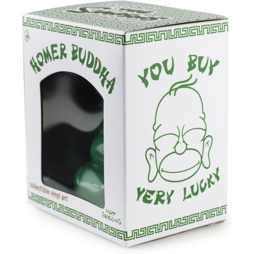 키드로봇 Kidrobot The Simpsons Jade Homer Buddha 3 Vinyl Figure x Exclusive Release