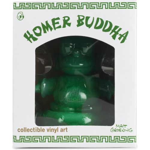 키드로봇 Kidrobot The Simpsons Jade Homer Buddha 3 Vinyl Figure x Exclusive Release