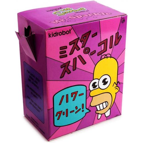 키드로봇 Kidrobot Mr. Sparkle: The Simpsons, 7-inch Medium