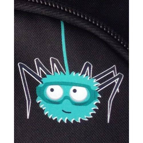  Kids Medium Backpack with Cute Spider Zipper Pulls