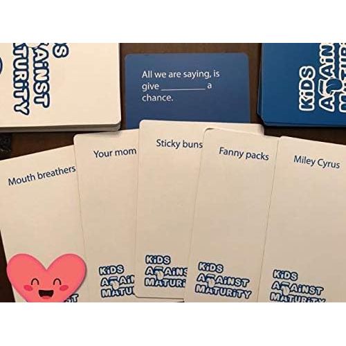  [아마존 핫딜]  [아마존핫딜]Kids Against Maturity: A Card Game for Kids, Super Fun Hilarious for Family Party Game Night