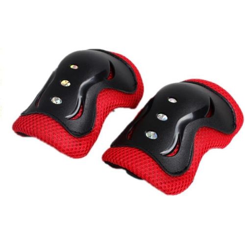  [아마존베스트]Kids Protective Gear,Knee Pads Elbow Pads Wrist Guards 3 In 1 set For Inline Roller Skating Biking Sports Safe Guard