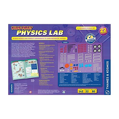  Kids First Engineering Design Physics Lab Science Kit | Parents Choice Gold Award Winner | Toy of The Year Award Finalist | STEM Experiments
