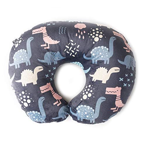  [아마존베스트]Kids N' Such Minky Nursing Pillow Cover | Dinosaurs Pattern Slipcover | Best for Breastfeeding Moms | Soft Fabric Fits Snug On Infant Nursing Pillows to Aid Mothers While Breast Feeding | Great