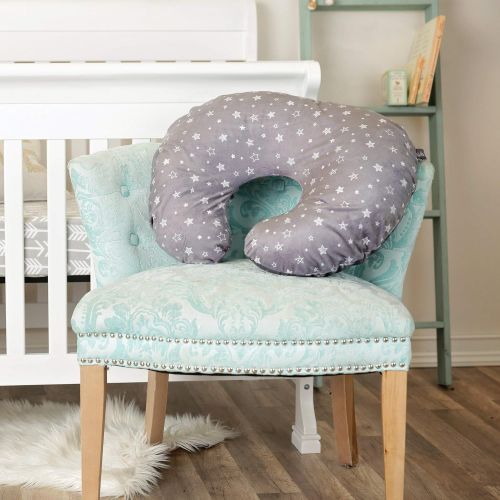  [아마존베스트]Kids N' Such Minky Nursing Pillow Cover | Stars Pattern Slipcover | Best for Breastfeeding Moms | Soft Fabric Fits Snug On Infant Nursing Pillows to Aid Mothers While Breast Feeding | Great Bab