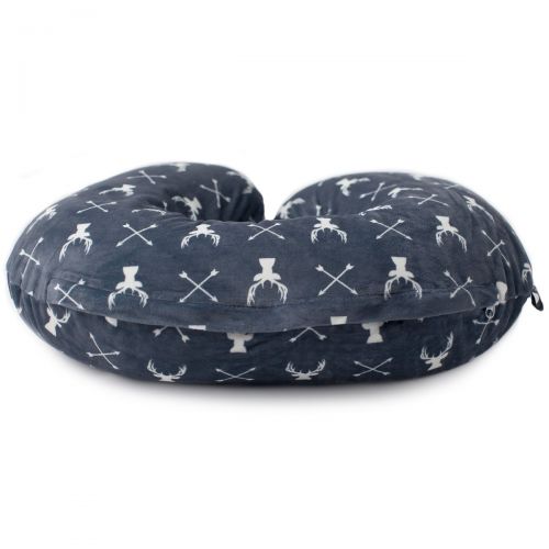  [아마존베스트]Kids N' Such Minky Nursing Pillow Cover | Deer Pattern Slipcover | Best for Breastfeeding Moms | Soft Fabric Fits...