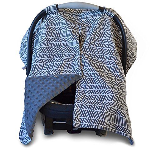  [아마존베스트]Kids N' Such 2 in 1 Carseat Canopy and Nursing Cover Up with Peekaboo Opening | Large Infant Car Seat Canopy for...