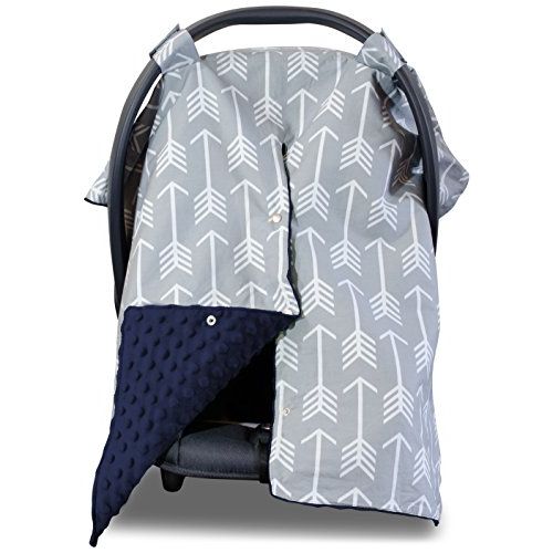  [아마존베스트]Kids N' Such 2 in 1 Carseat Canopy and Nursing Cover Up with Peekaboo Opening | Large Infant Car Seat Canopy for...