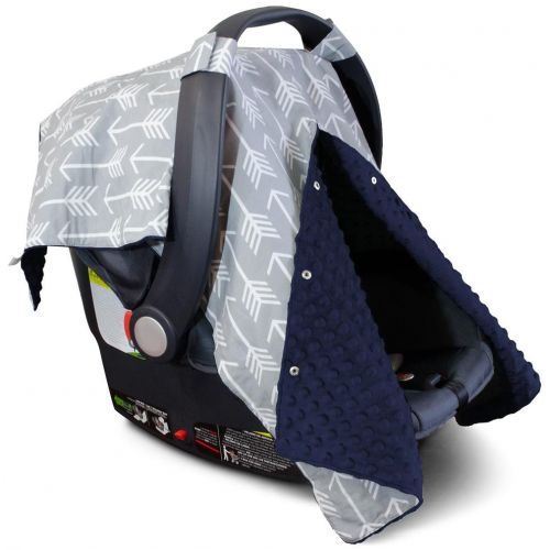  [아마존베스트]Kids N' Such 2 in 1 Carseat Canopy and Nursing Cover Up with Peekaboo Opening | Large Infant Car Seat Canopy for...