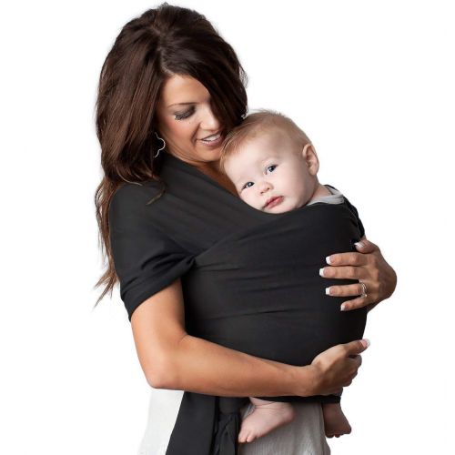  [아마존베스트]Kids N' Such 4 in 1 Baby Wrap Carrier and Ring Sling by Kids N Such | Cotton | Use as a Postpartum Belt and Nursing Cover with Free Carrying Pouch | Best Baby Shower Gift for Boys or Girls