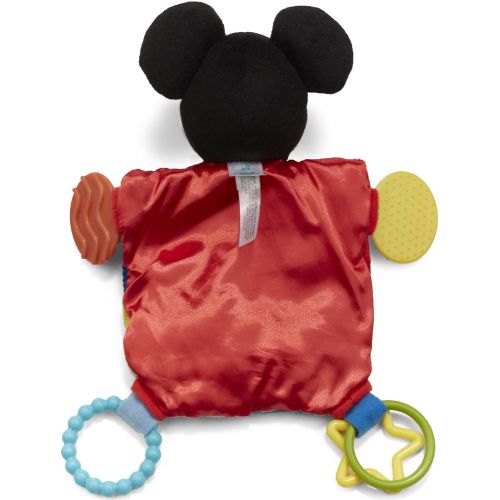  Kids Preferred Disney Baby Mickey Mouse Plush Teether Blanket, 12