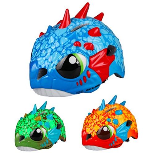  Kids safety Helmet Cute 3D Dinosaur Bike Skateboard Cycling Skate Outdoor Sports Kids Helmet Protective Safety Comfortable Adjustable Helmet Girls Boys Teens Toddler 3-5 5-8 years