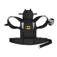 KidsEmbrace Batman Baby Carrier, DC Comics Deluxe Carrier with Hood, Black