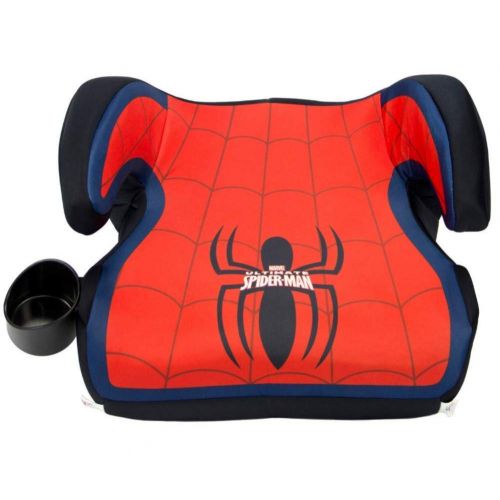  [아마존베스트]KidsEmbrace Spider-Man Booster Car Seat, Marvel Youth Backless Seat, Red