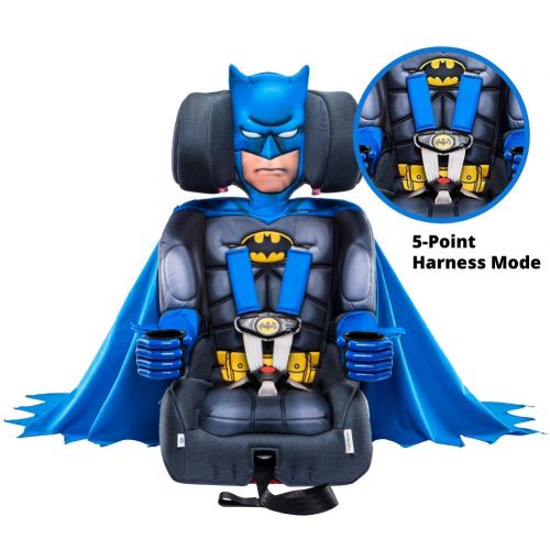  [아마존베스트]KidsEmbrace 2-in-1 Harness Booster Car Seat, DC Comics Batman