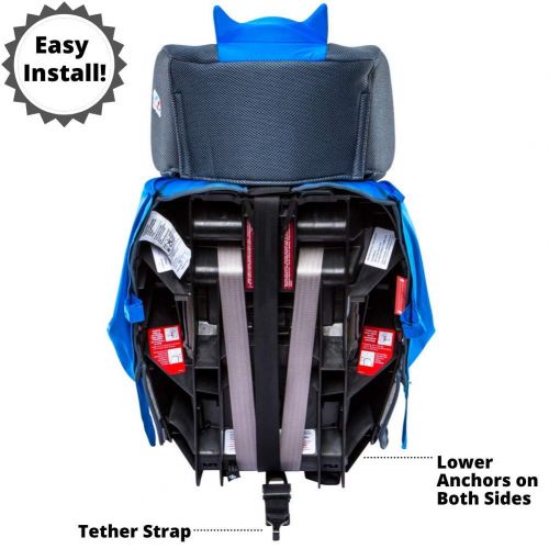  [아마존베스트]KidsEmbrace 2-in-1 Harness Booster Car Seat, DC Comics Batman