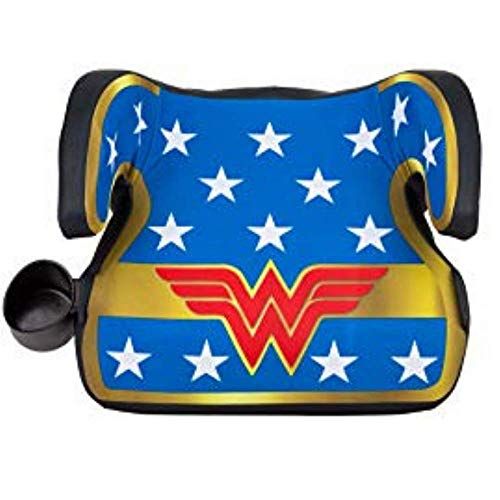  [아마존베스트]KidsEmbrace Wonder Woman Booster Car Seat, DC Comics Youth Backless Seat, Blue