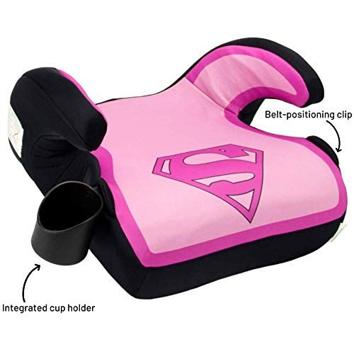  [아마존베스트]You purchased this item on June 4, 2018. KidsEmbrace Supergirl Booster Car Seat, DC Comics Youth Backless Seat, Pink