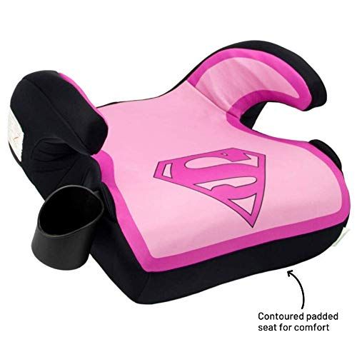  [아마존베스트]You purchased this item on June 4, 2018. KidsEmbrace Supergirl Booster Car Seat, DC Comics Youth Backless Seat, Pink