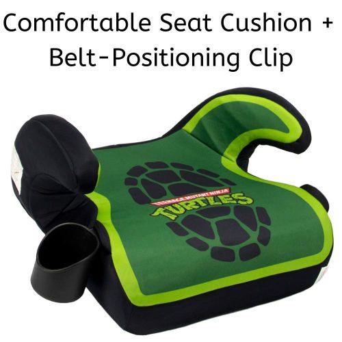  KidsEmbrace Backless Booster Car Seat, Nickelodeon Teenage Mutant Ninja Turtles