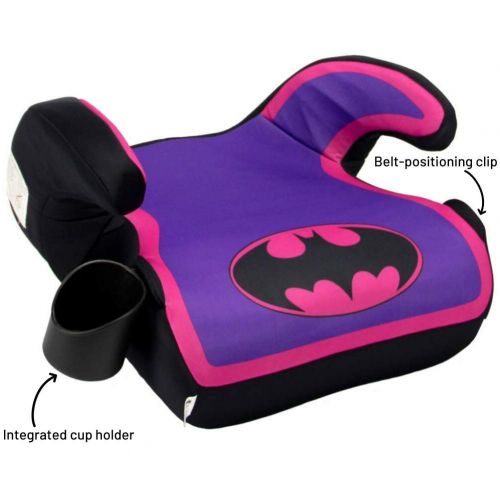  KidsEmbrace Booster Car Seat, Backless, DC Comics Chibi Justice League