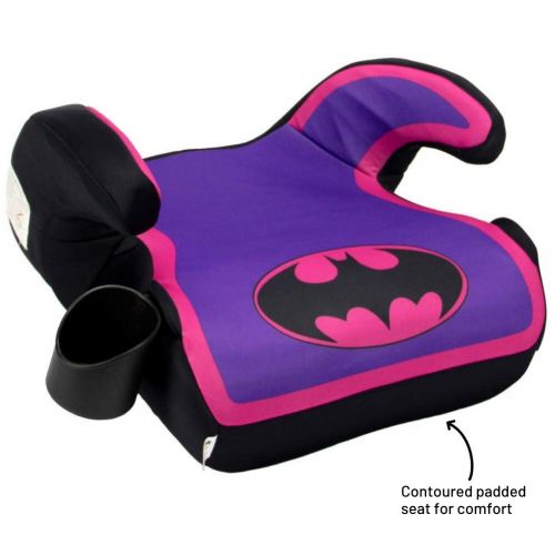  KidsEmbrace Booster Car Seat, Backless, DC Comics Chibi Justice League