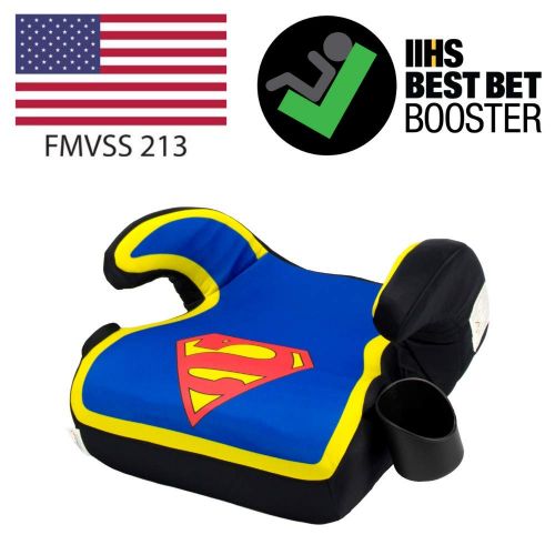  KidsEmbrace Booster Car Seat, Backless, DC Comics Chibi Justice League