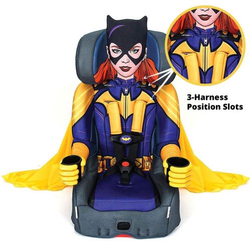  KidsEmbrace 2-in-1 Harness Booster Car Seat, DC Comics Batman