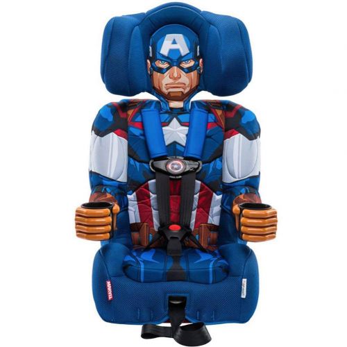  KidsEmbrace 2-in-1 Harness Booster Car Seat, Marvel Black Panther