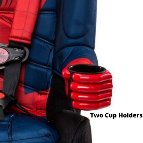  KidsEmbrace 2-in-1 Harness Booster Car Seat, Marvel Spider-Man