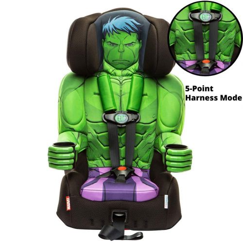  KidsEmbrace 2-in-1 Harness Booster Car Seat, Marvel Spider-Man