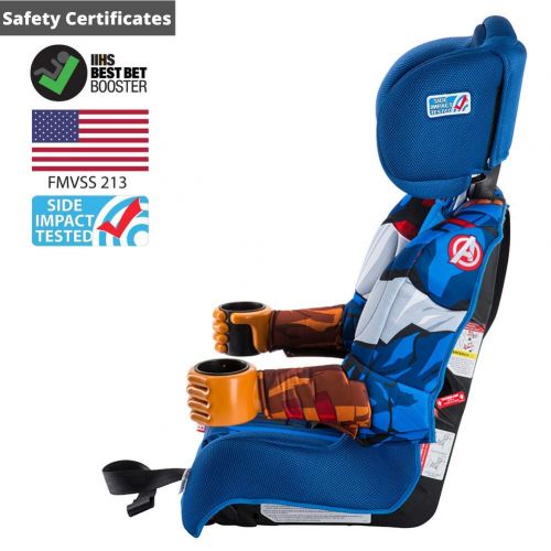  KidsEmbrace 2-in-1 Harness Booster Car Seat, Marvel Spider-Man