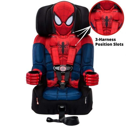  KidsEmbrace 2-in-1 Harness Booster Car Seat, Marvel Avengers Incredible Hulk