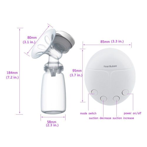  [아마존베스트]KidsTime Electric Breast Pump Double Breast Pump hands-Free Breastpump(WITH 2 x Cold Heat Pad AND...