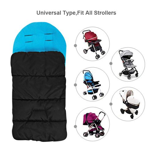  Kidsidol Baby Sleeping Bag Universal Bunting Bag Stroller Footmuff Cover 3-in-1 Baby Stroller Blanket...