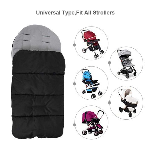  Kidsidol Baby Sleeping Bag Universal Bunting Bag Stroller Footmuff Cover 3-in-1 Baby Stroller Blanket...