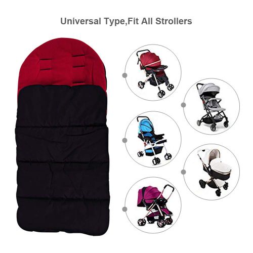  Kidsidol Baby Sleeping Bag Universal Bunting Bag Stroller Footmuff Cover 3-in-1 Baby Stroller Blanket...