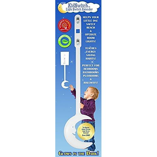  [아마존베스트]KidSwitch Award-Winning Light Switch Extender for Children & Toddlers - Original Style 3 PACK