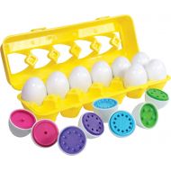 [아마존 핫딜]  [아마존핫딜]Kidzlane Color Matching Egg Set - Toddler Toys - Educational Color & Number Recognition Skills Learning Toy - Easter Eggs