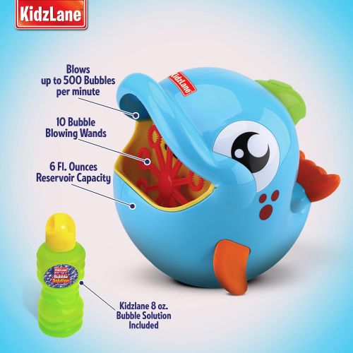  [아마존 핫딜]  [아마존핫딜]Kidzlane Bubble Machine, Automatic Durable Bubble Blower for Kids, 500 Bubbles per Minute, Simple and Easy to Use