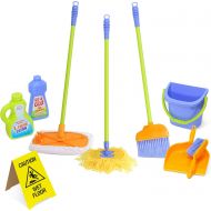 [아마존핫딜][아마존 핫딜] Kidzlane Kids Cleaning Set for Toddlers Up to Age 4. Includes 6 Cleaning Toys + Housekeeping Accessories. Hours of Fun & Pretend Play!