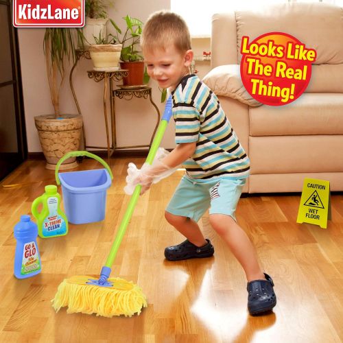  [아마존핫딜][아마존 핫딜] Kidzlane Kids Cleaning Set for Toddlers Up to Age 4. Includes 6 Cleaning Toys + Housekeeping Accessories. Hours of Fun & Pretend Play!