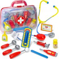 [아마존핫딜][아마존 핫딜] Kidzlane Medical Doctor Kit for Kids - Pretend & Play Doctor Set - Packed in a Sturdy Gift Case
