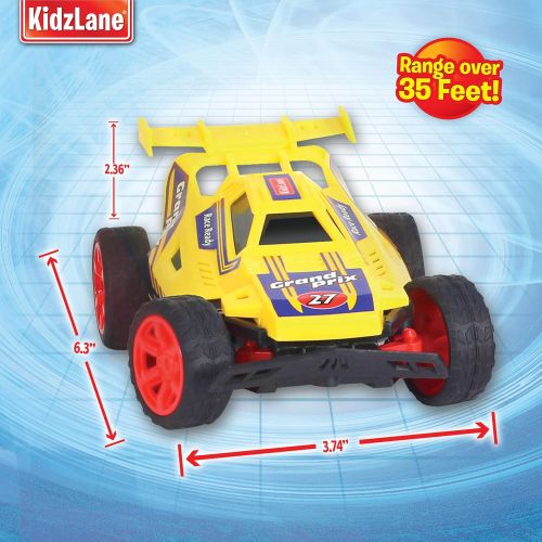  [아마존 핫딜] Kidzlane Remote Control Racing Cars, Set of Two - Easy to Control and Race Together with All-Direction Drive and 35 Foot Range