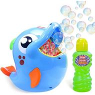 [아마존베스트]Bubble Machine, Automatic Durable Bubble Blower for Kids, 500 Bubbles per Minute, Simple and Easy to Use