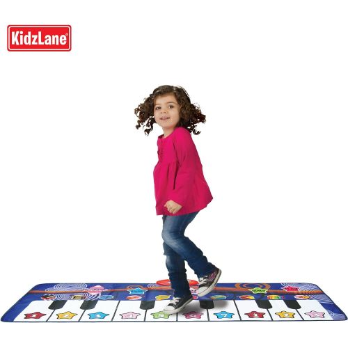  [아마존베스트]Kidzlane Durable Piano Dance Mat | Giant Floor Piano Mat for Kids and Toddlers | Step on Piano Keyboard | Electronic Music Gift Toy for Girls and Boys